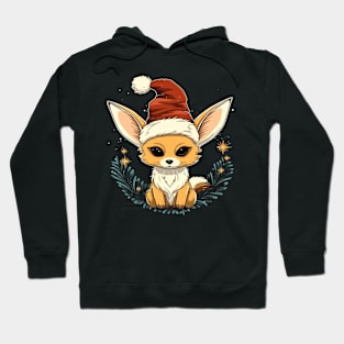 Fennec Fox Christmas Hoodie